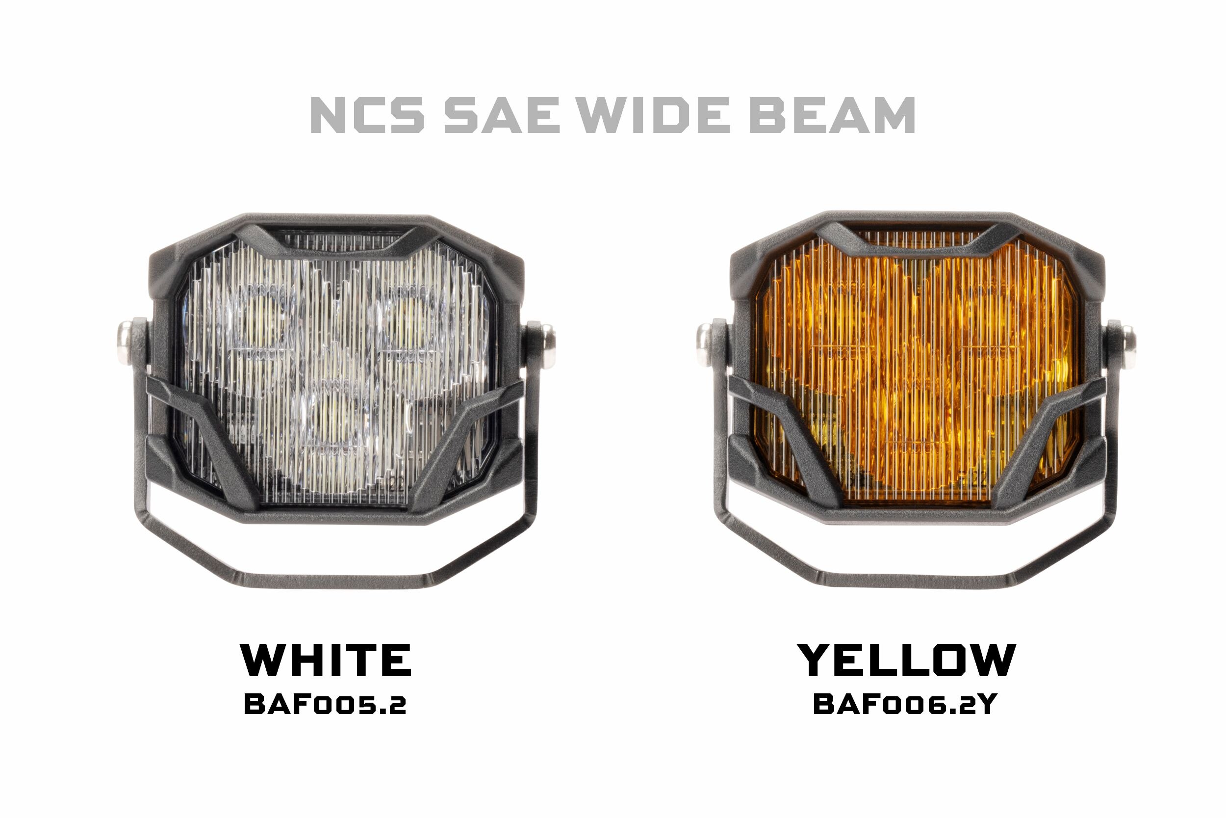 Morimoto 4Banger LED Pods: NCS Wide Beam | Maximum Width
